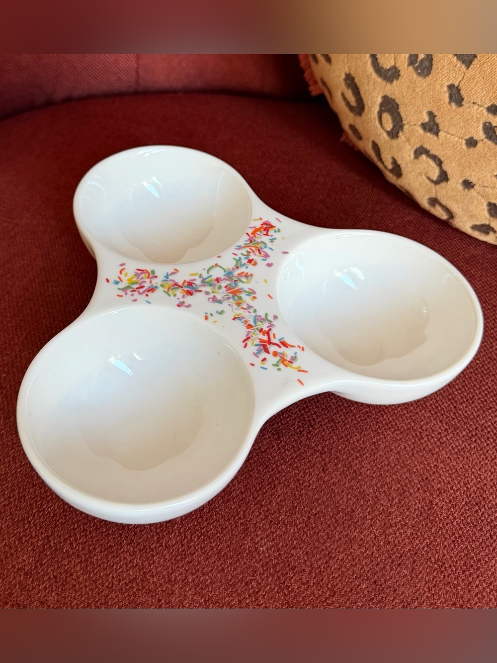 Jane Asher ‘Sprinkles’ Three Bowl Serving Caddy, 2007